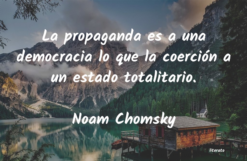 frases de Noam Chomsky