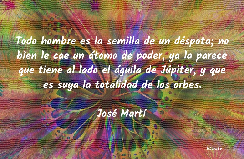 frases de José MartÃ
