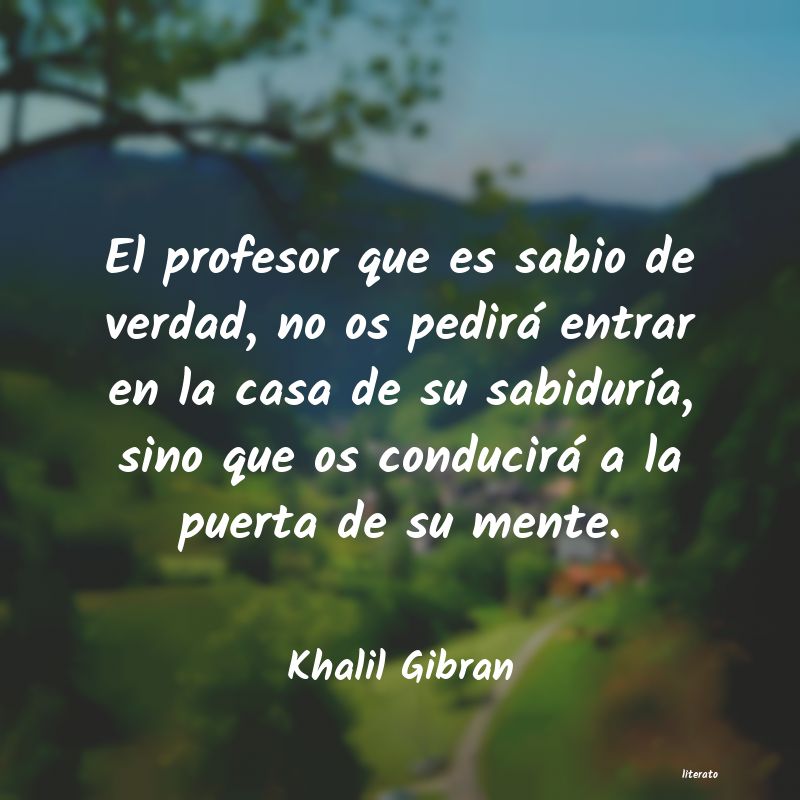 Frases de Khalil Gibran