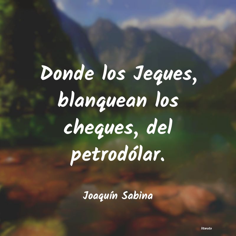 Frases de Joaquín Sabina