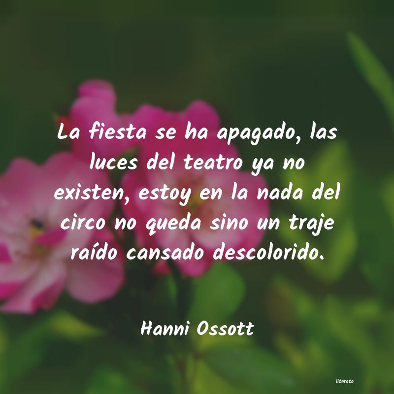 frases de Hanni Ossott