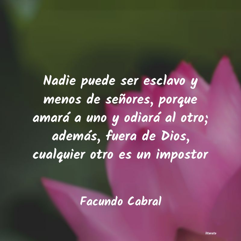 frases de facundo cabral sobre la amistad