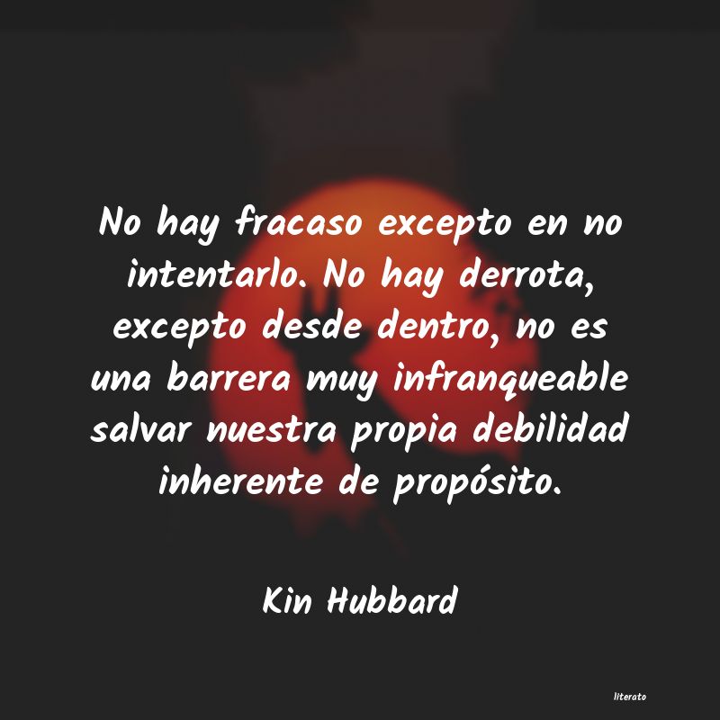 Frases de Kin Hubbard