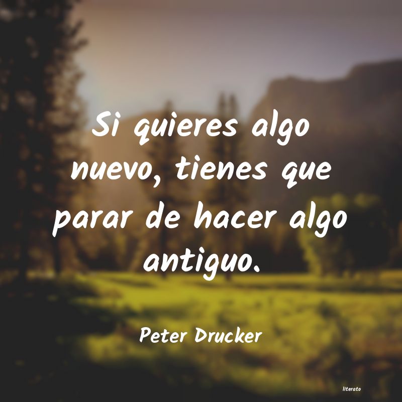 Frases de Peter Drucker