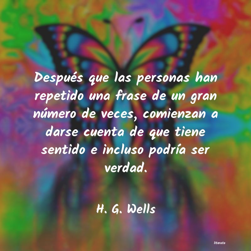 Frases de H. G. Wells