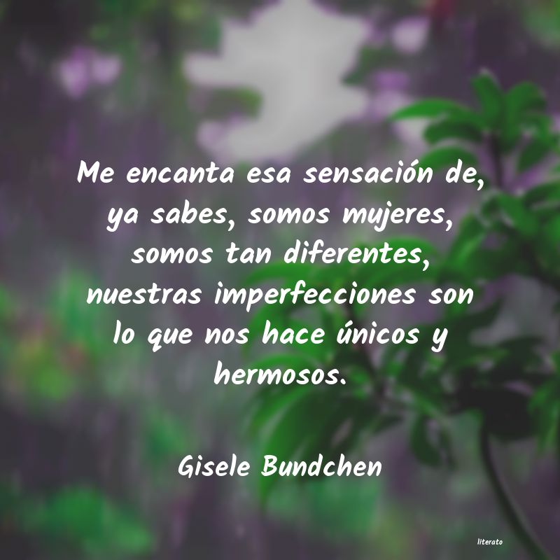 Frases de Gisele Bundchen