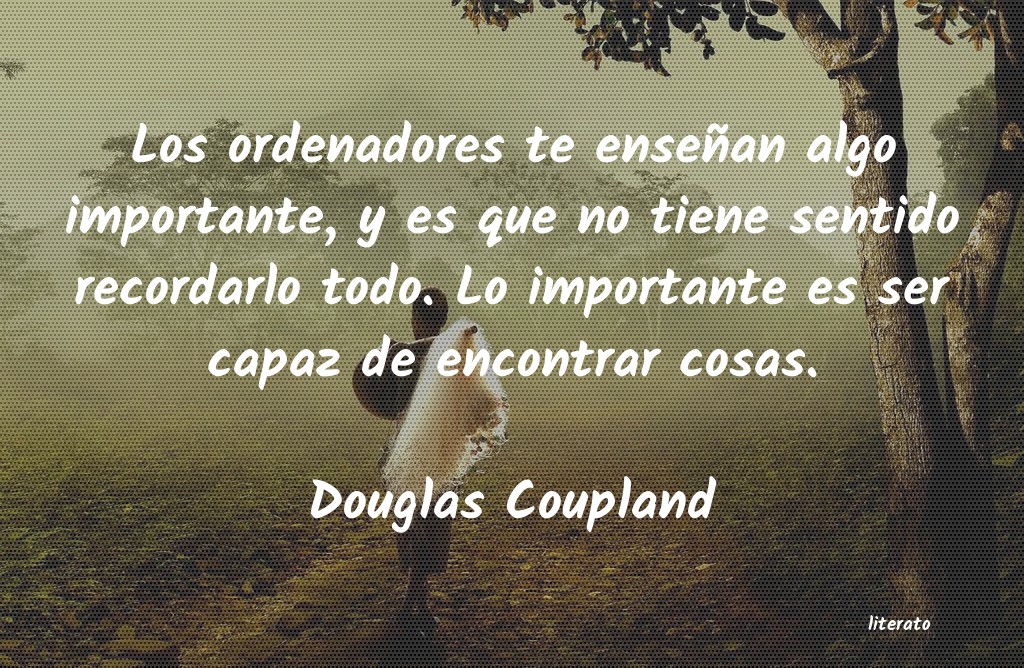 frases de Douglas Coupland