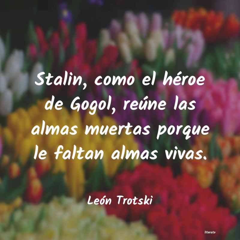 frases de León Trotski