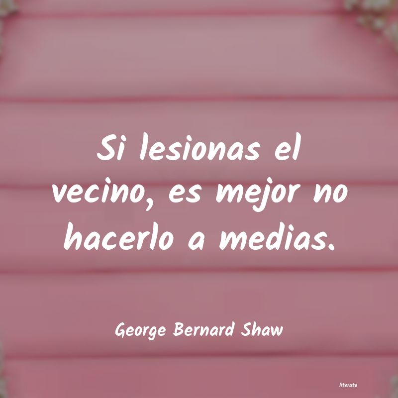 frases de George Bernard Shaw