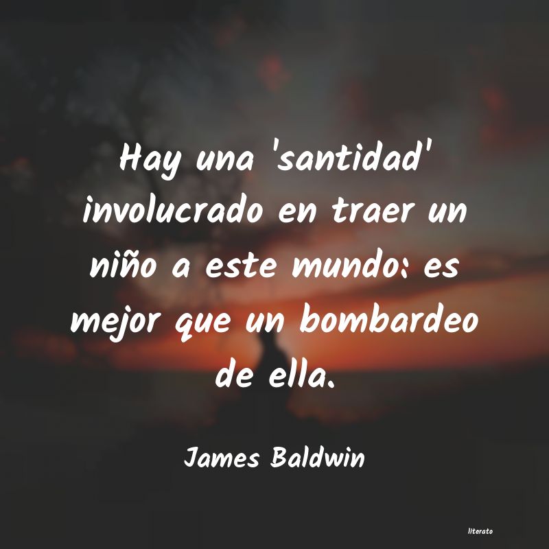 Frases de James Baldwin