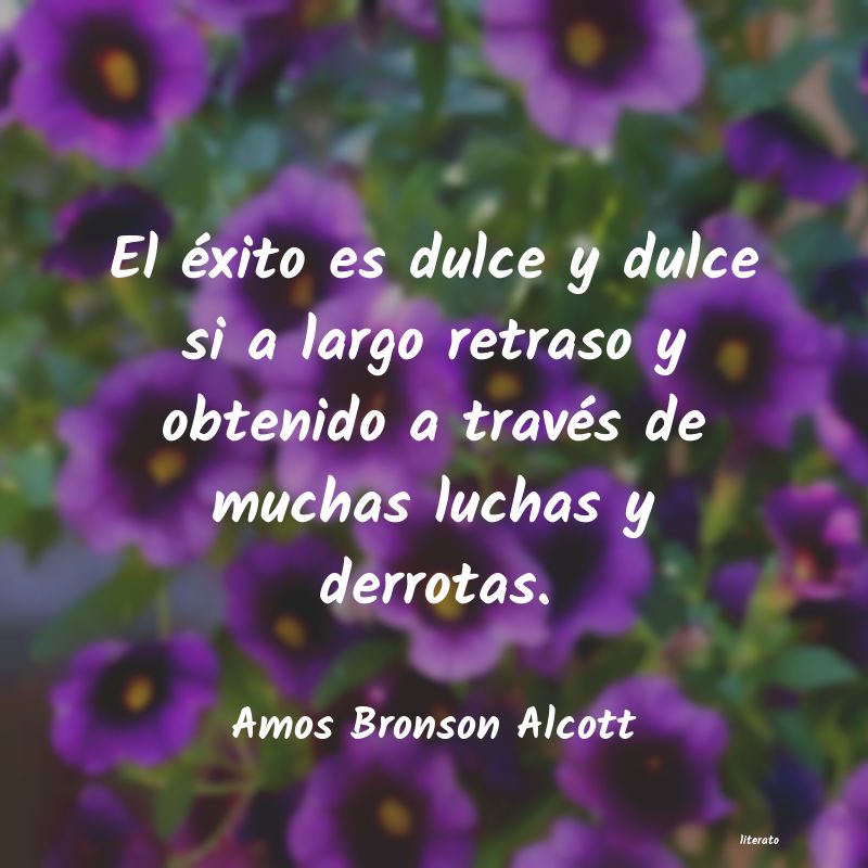 frases de Amos Bronson Alcott