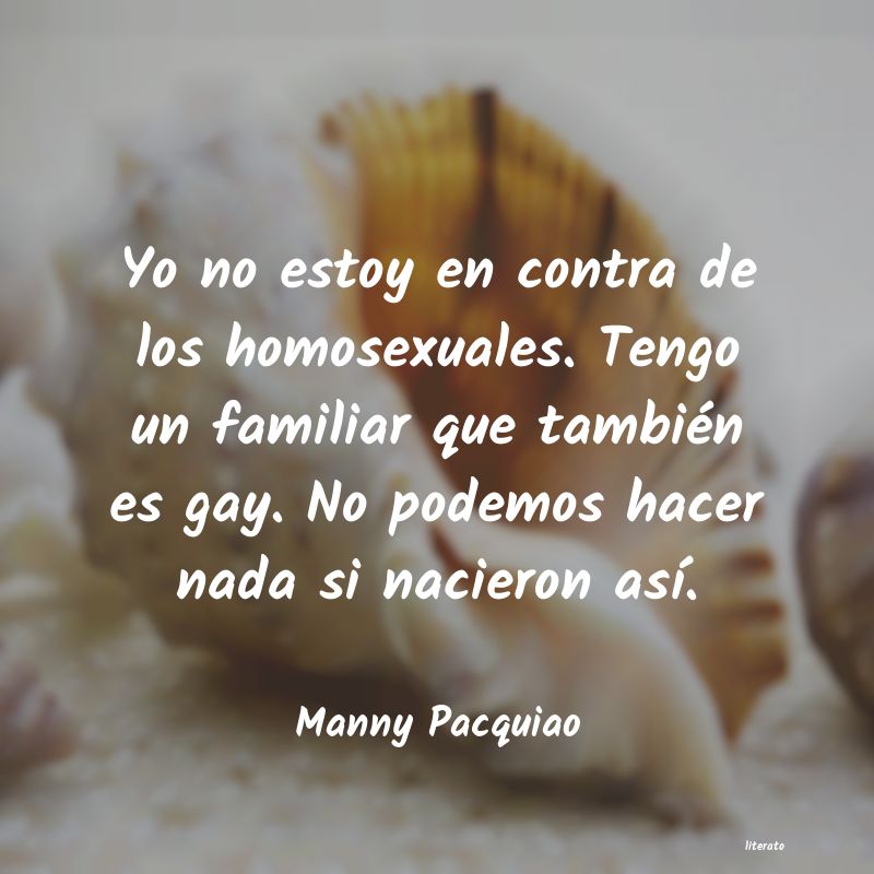 frases de Manny Pacquiao