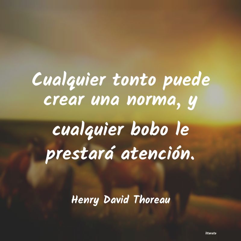 frases de Henry David Thoreau