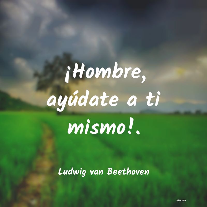frases de Ludwig van Beethoven