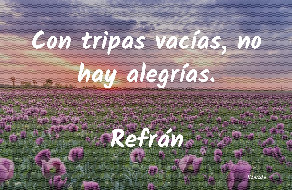frases de Refrán
