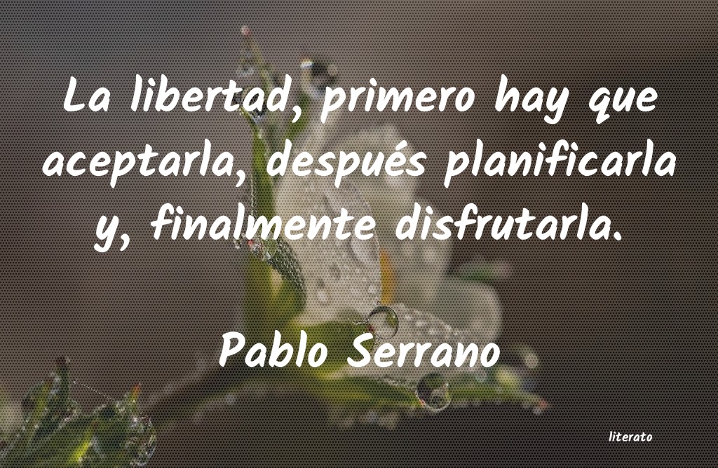 Frases de Pablo Serrano