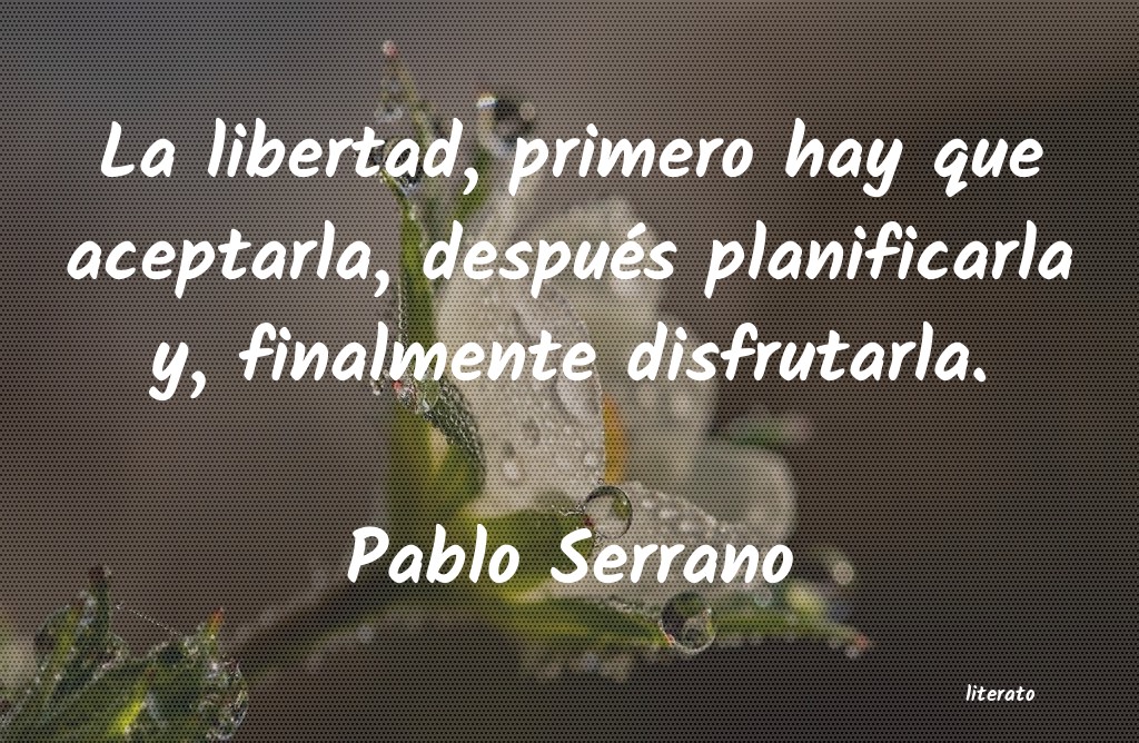 frases de Pablo Serrano