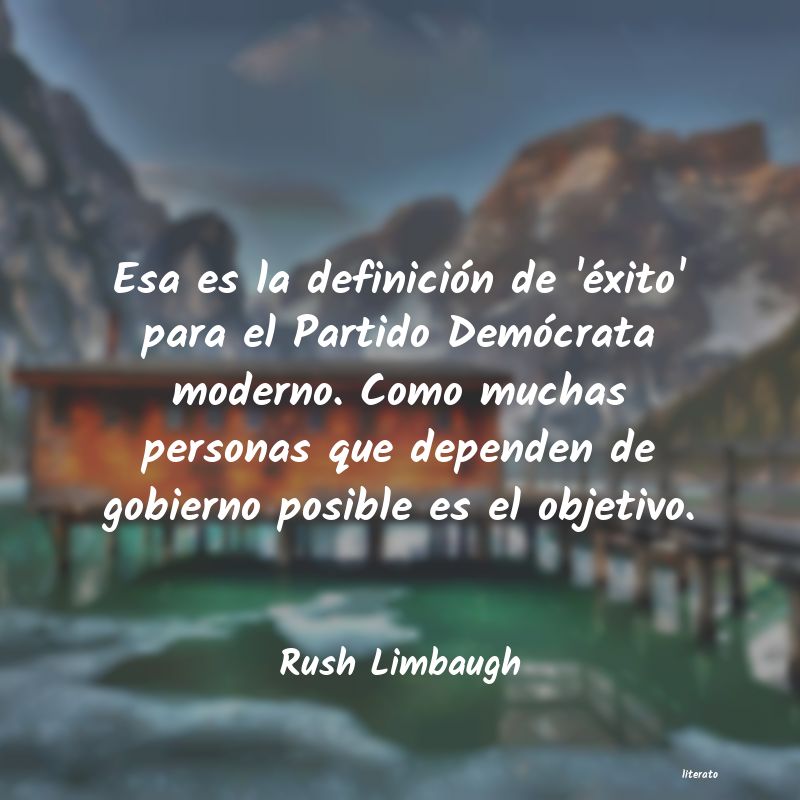 frases de Rush Limbaugh