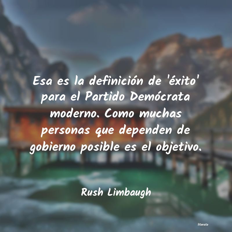 Frases de Rush Limbaugh