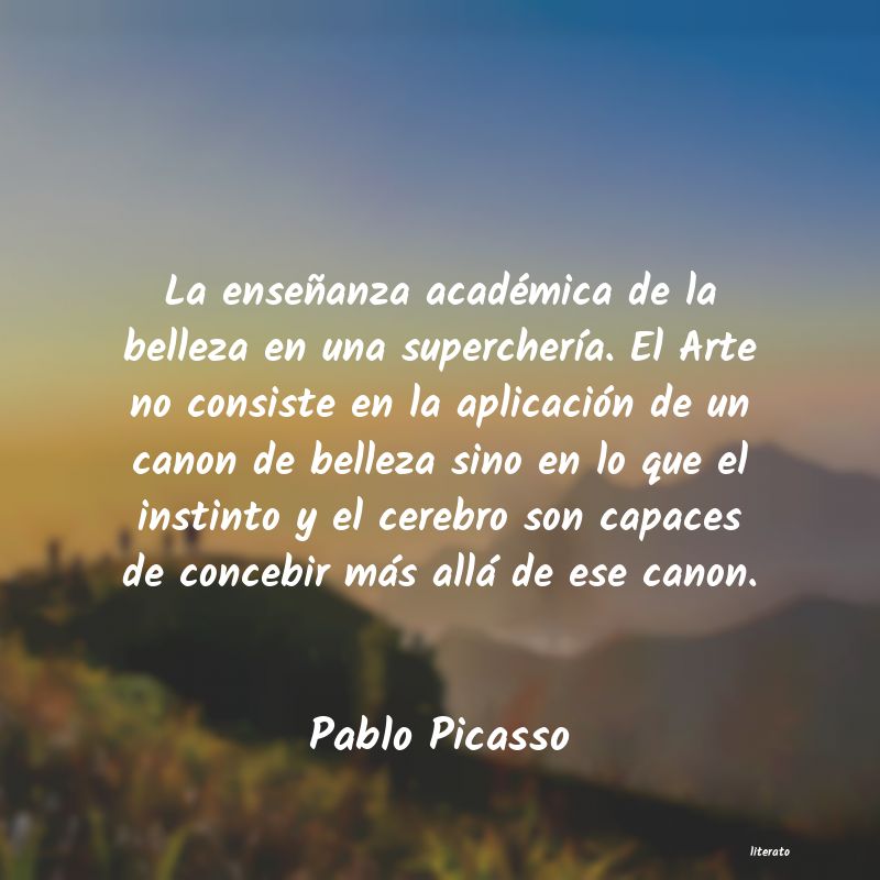 Frases de Pablo Picasso