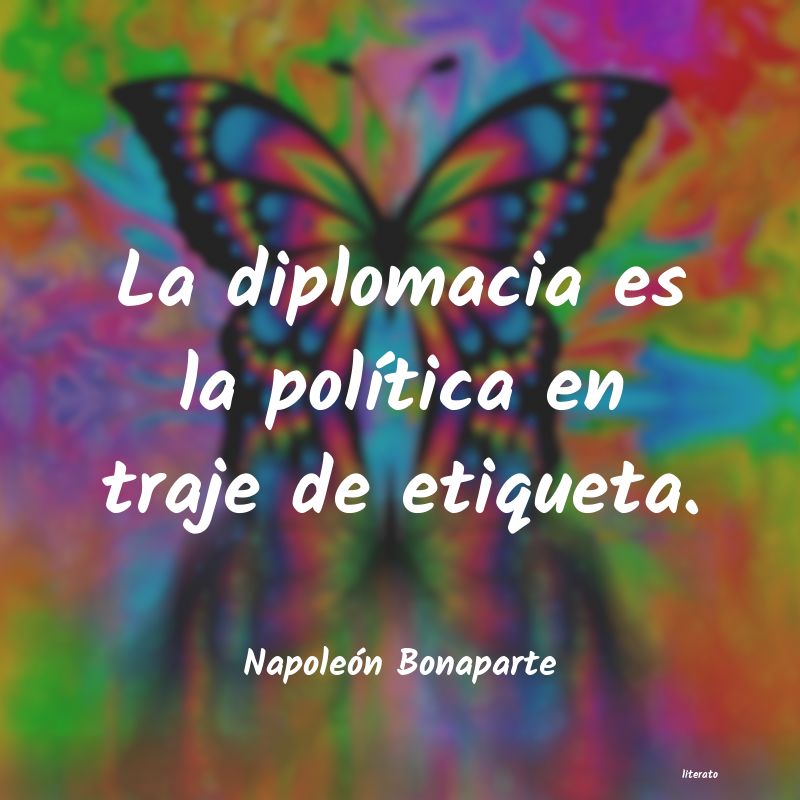 frases de Napoleón Bonaparte