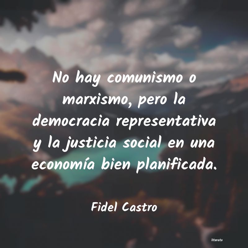 frases de Fidel Castro