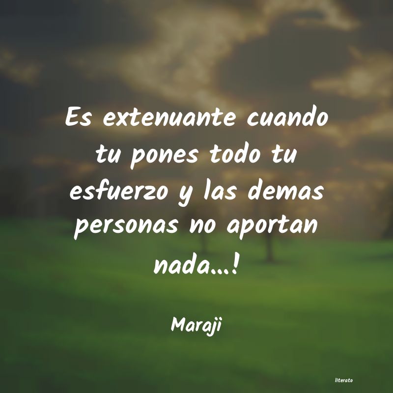 frases de Maraji