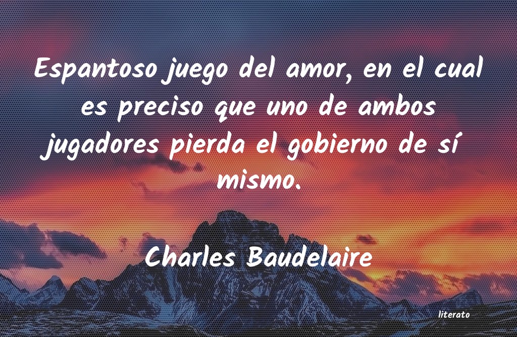 frases de Charles Baudelaire