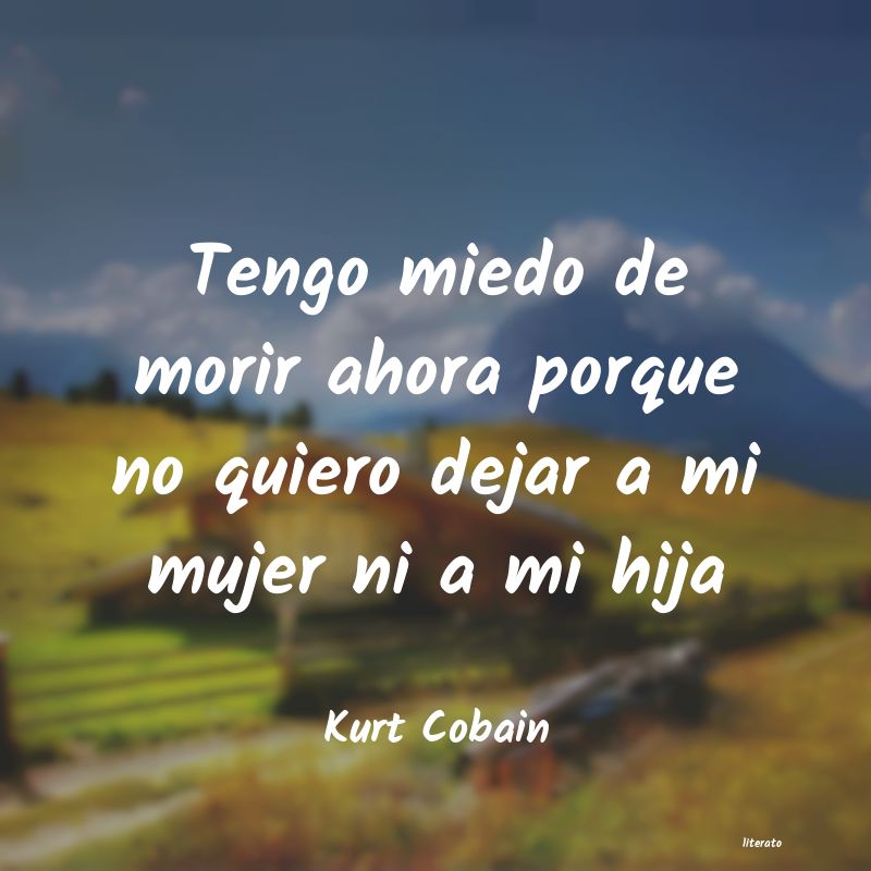frases de Kurt Cobain