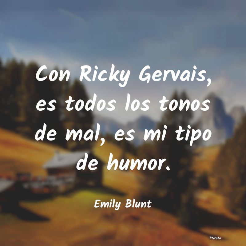 frases de Emily Blunt