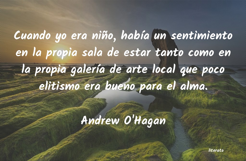 Frases de Andrew O'Hagan