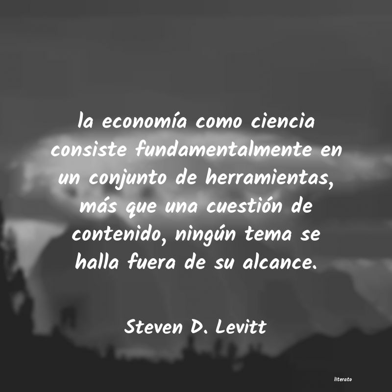 Frases de Steven D. Levitt