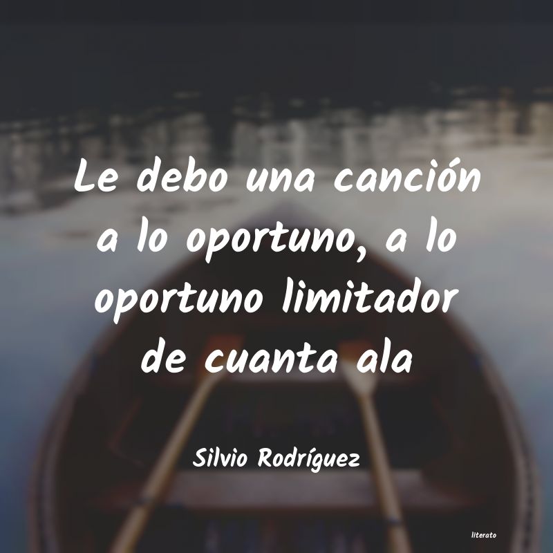 frases de Silvio RodrÃguez