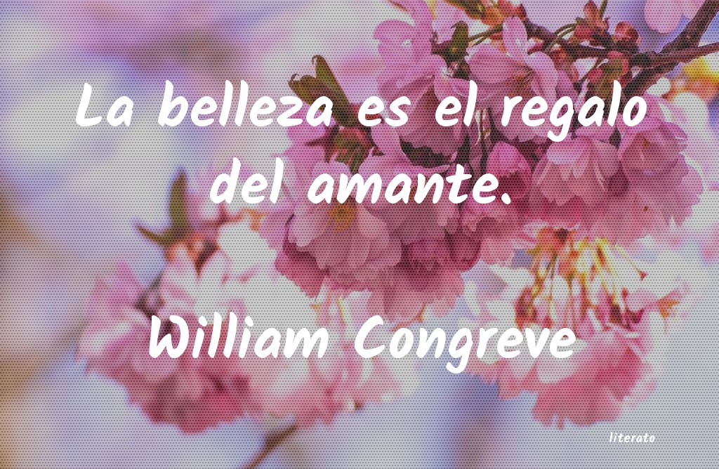 frases de William Congreve