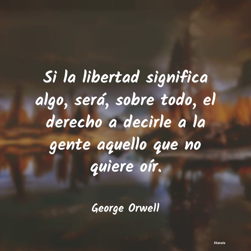 Frases de George Orwell