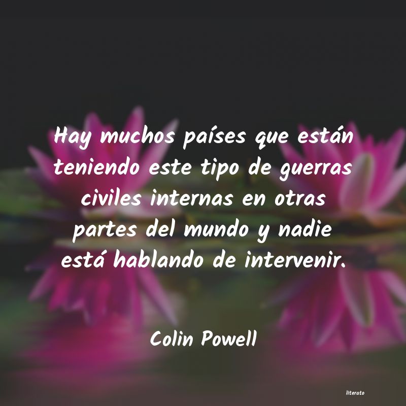 frases de Colin Powell