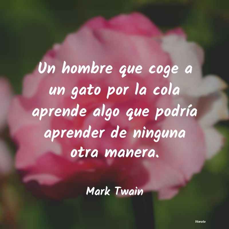 Frases de Mark Twain