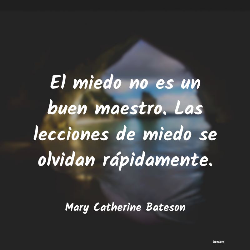 Frases de Mary Catherine Bateson