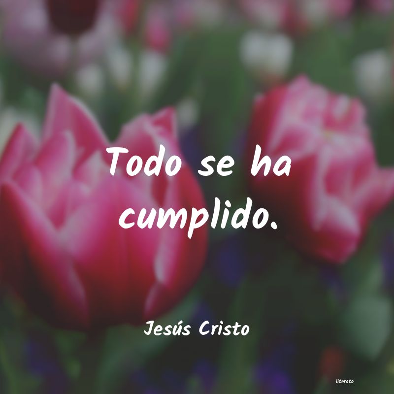 Frases de Jesús Cristo