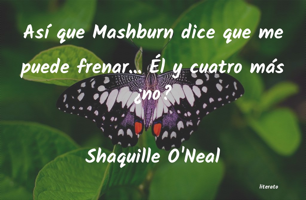 frases de Shaquille O'Neal