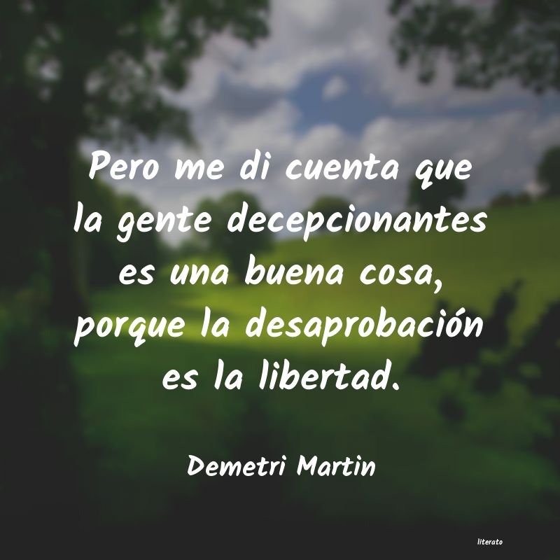 Frases de Demetri Martin