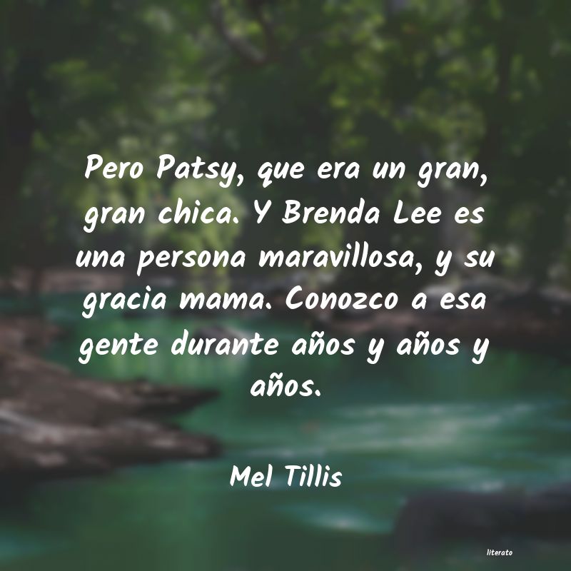 frases de Mel Tillis