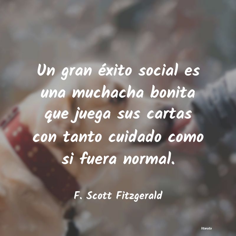 frases de F. Scott Fitzgerald