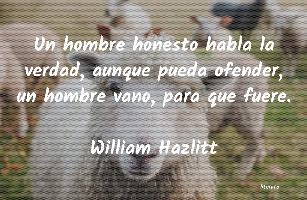 Frases de William Hazlitt