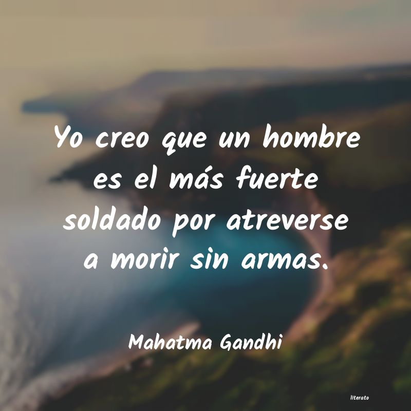 Frases de Mahatma Gandhi