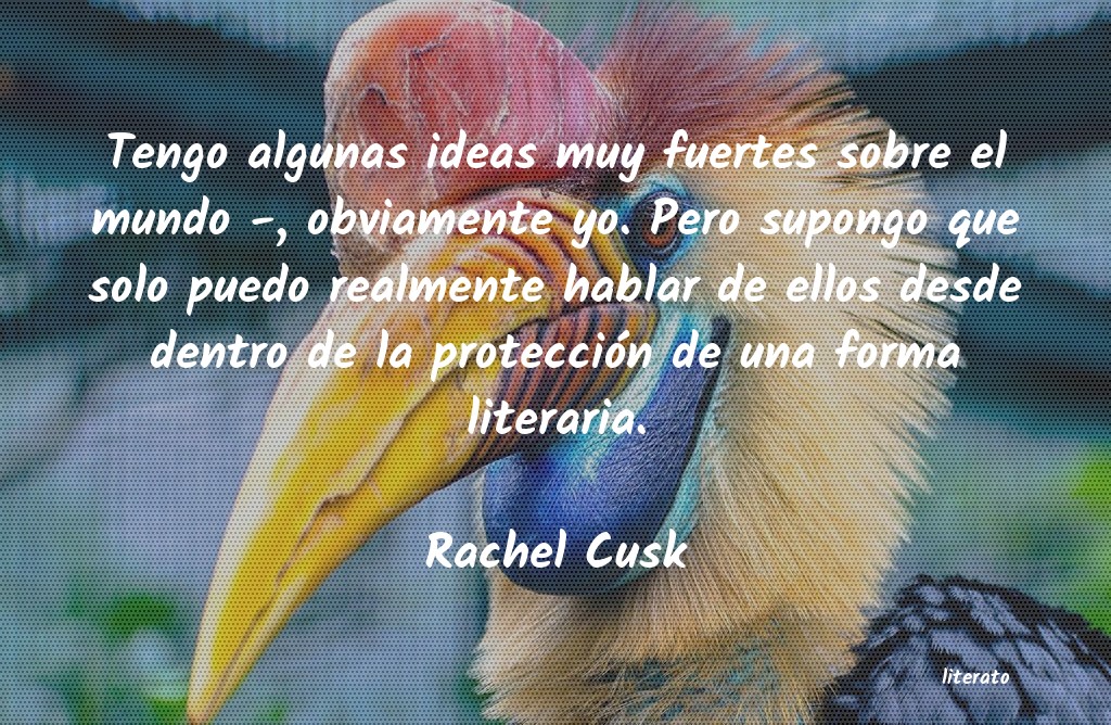 Frases de Rachel Cusk