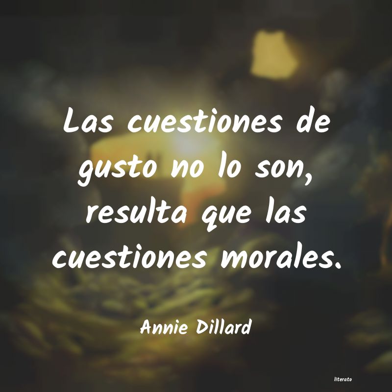 frases de Annie Dillard