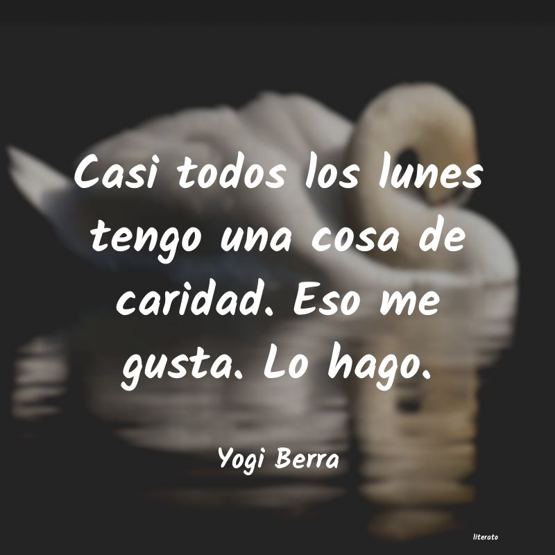 Frases de Yogi Berra