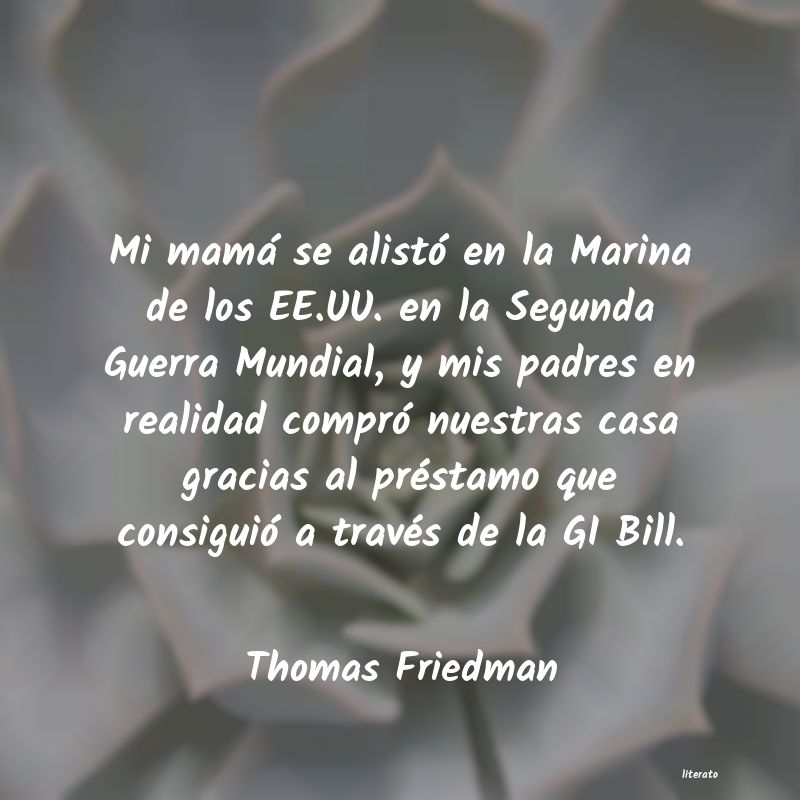 Frases de Thomas Friedman