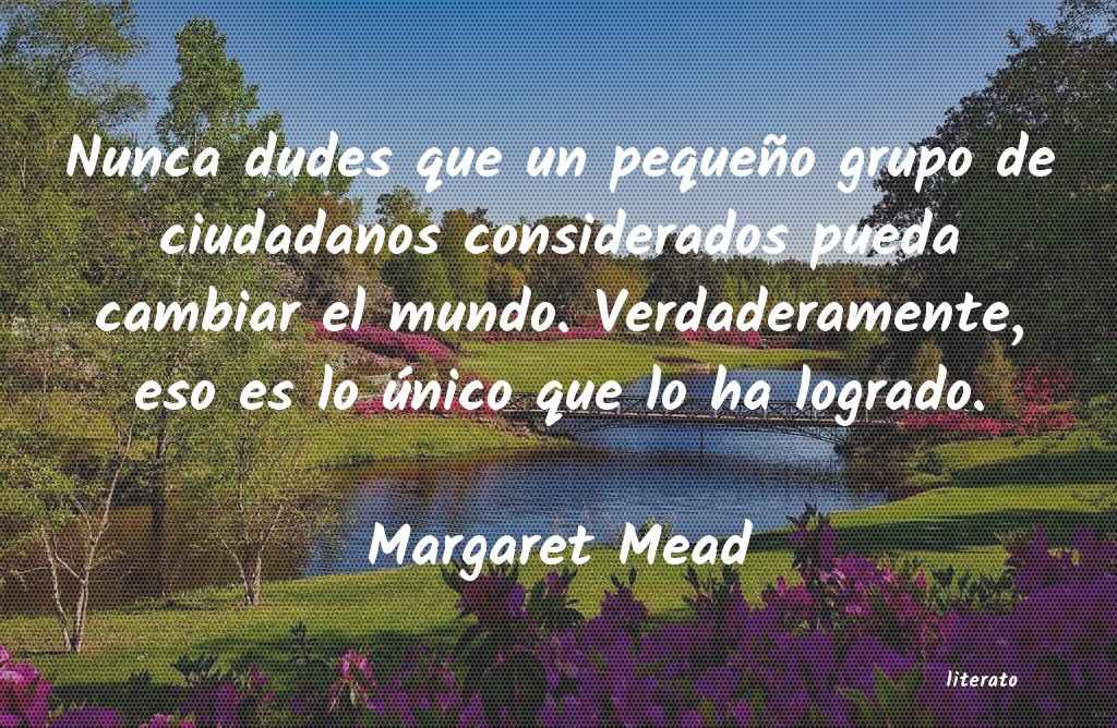 frases de Margaret Mead